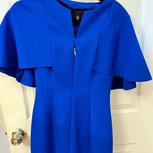 Gorgeous ted baker cape dress